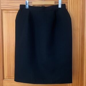 NWT, Martin Grant, Black Pencil Skirt, Sz L (M)